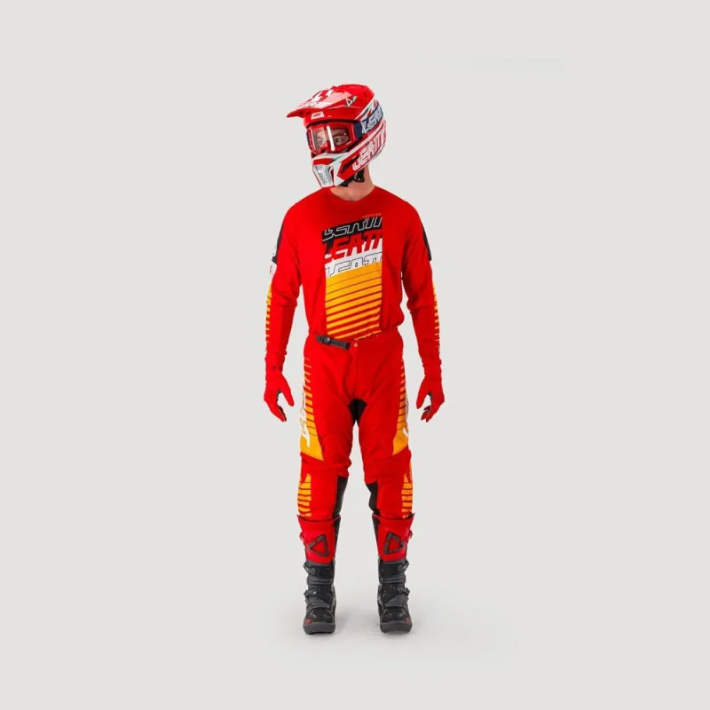 Set Complet Echipament Moto LEATT Ride Kit 3.5 – Rosu [1]