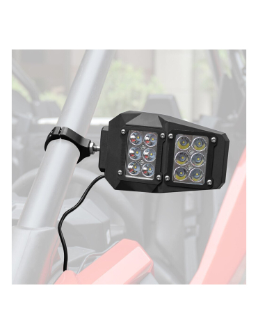SET OGLINZI LED UTV ROLL BAR 1.5-2 INCH (STANGA + DREAPTA) THE BEAST [2]