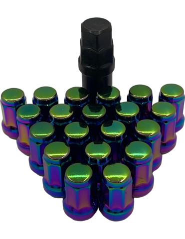 SET PIULITE JANTA IRIDIUM M12x1.5 (20 BUC + CHEIE TUBULARA) THE BEAST [1]