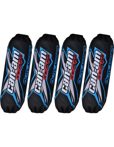 ACCESORII ATV - SET PROTECTII AMORTIZOR ATV CAN-AM OUTLANDER BLUE+BLACK