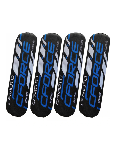 ACCESORII ATV - SET PROTECTII AMORTIZOR ATV CFMOTO BLUE+BLACK