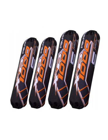 ACCESORII ATV - SET PROTECTII AMORTIZOR ATV POLARIS SPORTSMAN 1000 S BLACK+ORANGE