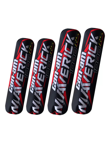 ACCESORII SSV - SET PROTECTII AMORTIZOR CAN-AM MAVERICK X3 RED