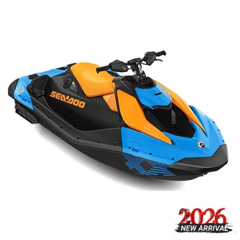 SKIJET - SKIJET SEA-DOO SPARK TRIXX 1UP 90 IBR BLUE / ORANGE 2026