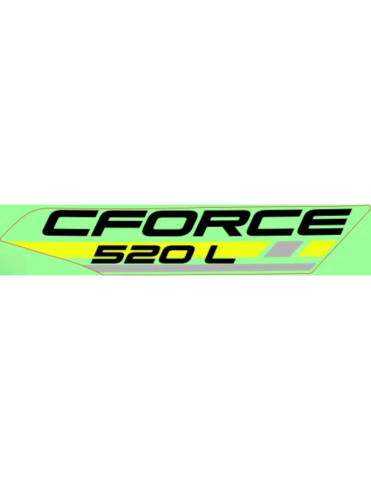 PIESE - STICKER APARATOARE REZERVOR DREAPTA CFMOTO CFORCE 520L - CULOARE 1