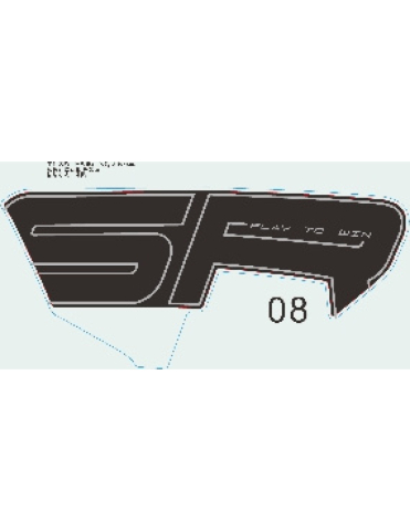 PIESE - STICKER PANOU RADIATOR DREAPTA
