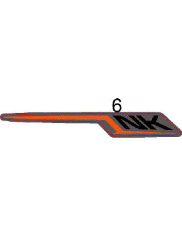 PIESE - STICKER SUPORT NUMAR INMATRICULARE MOTOCICLETA CFMOTO 450SR / 450NK