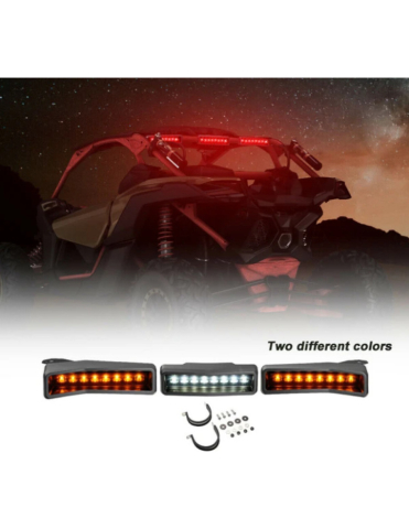 PIESE - STOP LED CENTRAL BULLBAR SPATE CAN-AM MAVERICK X3 (CL) THE BEAST