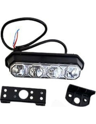 PROIECTOARE LED ATV UTV - STROBOSCOP 4 LED-URI HORPOL ALBASTRU 12V-24V THE BEAST