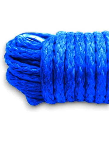 SUFA SINTETICA TROLIU ATV 6 MM x 15 M ALBASTRA - THE BEAST [2]