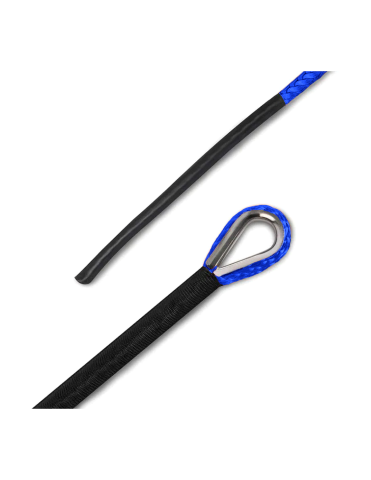 SUFA SINTETICA TROLIU ATV 6 MM x 15 M ALBASTRA - THE BEAST [1]
