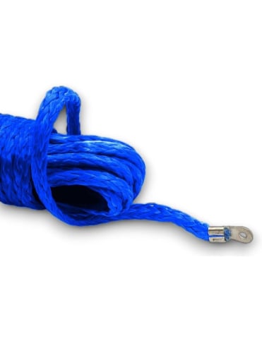 SUFA SINTETICA TROLIU ATV 6 MM x 15 M ALBASTRA - THE BEAST [3]