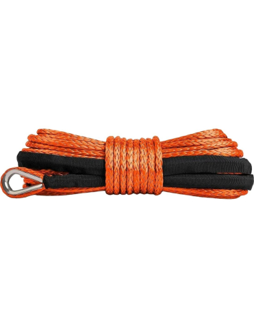ACCESORII - SUFA SINTETICA TROLIU ATV 6 MM x 15 M PORTOCALIE - THE BEAST