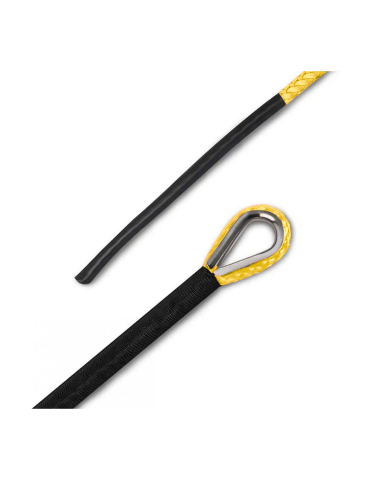 SUFA SINTETICA TROLIU ATV 6MM / 15M - GALBEN / YELLOW [1]