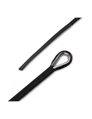 SUFA SINTETICA TROLIU ATV 6MM x 15M - NEGRU - THE BEAST [1]