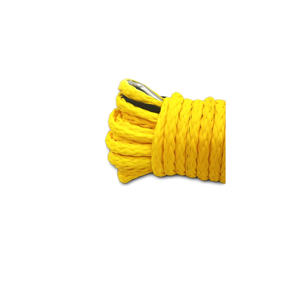 Sufa Syntetica Troliu ATV & SSV 6mm / 15m – Galben – RopeHook [2]