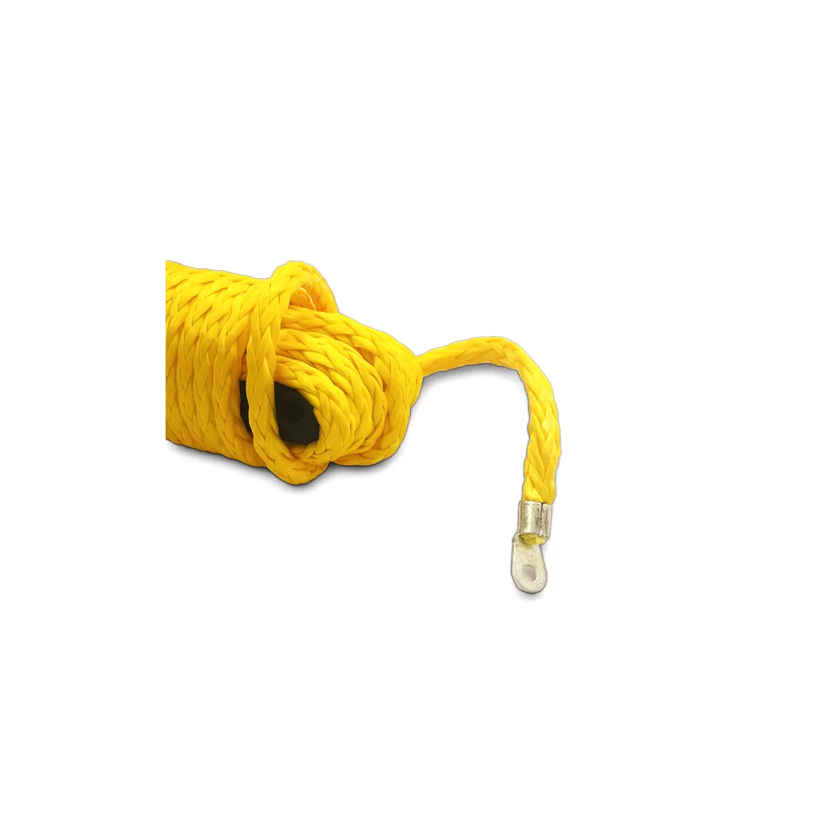 Sufa Syntetica Troliu ATV & SSV 6mm / 15m – Galben – RopeHook [3]