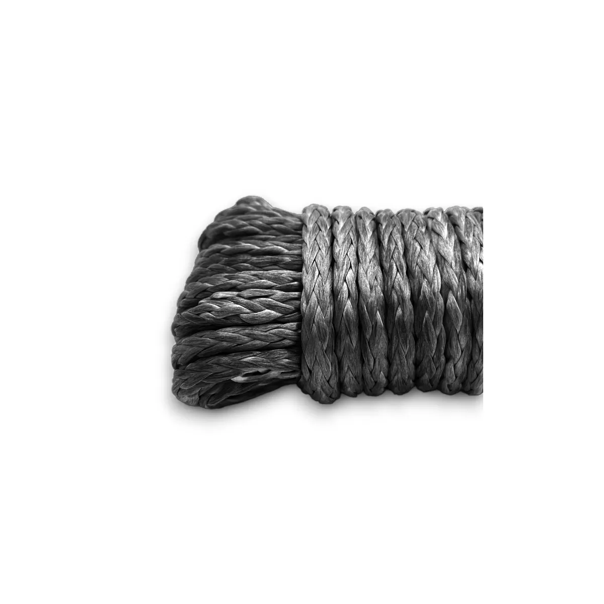 Sufa Syntetica Troliu ATV & SSV 6mm / 15m – Gri – RopeHook [2]