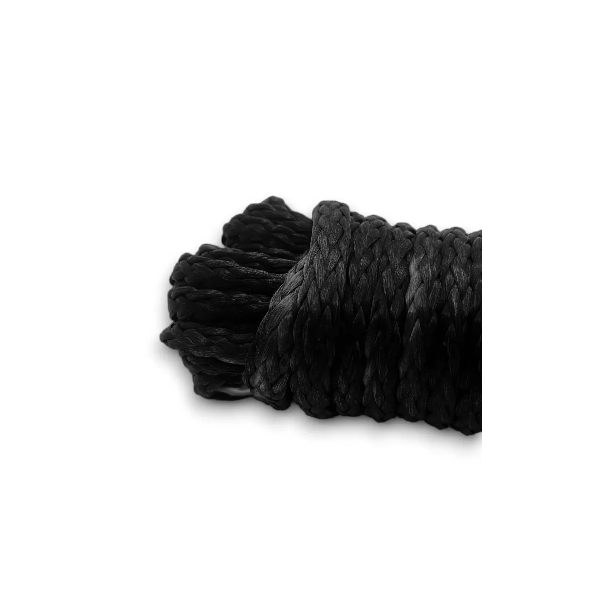 Sufa Syntetica Troliu ATV & SSV 6mm / 15m – Negru – RopeHook [2]