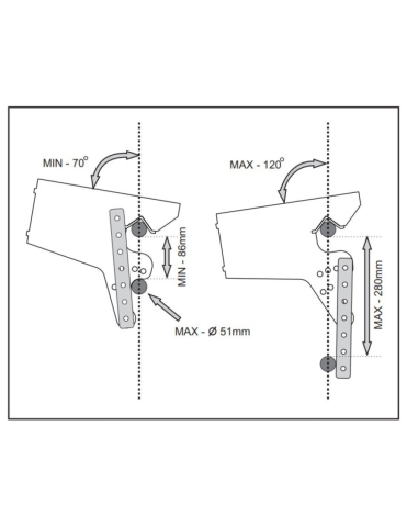 SUPORT ROATA DE REZERVA SSV CFMOTO ZFORCE Z10 / ZFORCE 1000 SPORT STORM [5]