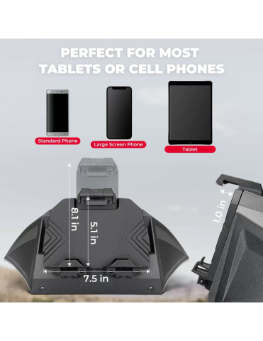 SUPORT TABLETA CU COMPARTIMENT DEPOZITRE SSV CFMOTO ZFORCE 950 (2020+) [2]