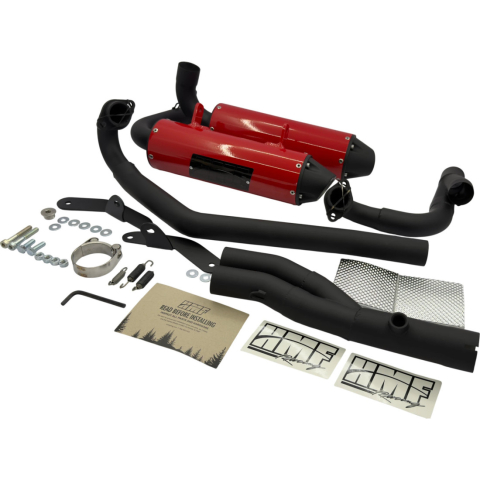 TOBA SPORT DUAL ATV CAN-AM RENEGADE G2S ROSU FULL BLACKOUT HMF PERFORMANCE [2]