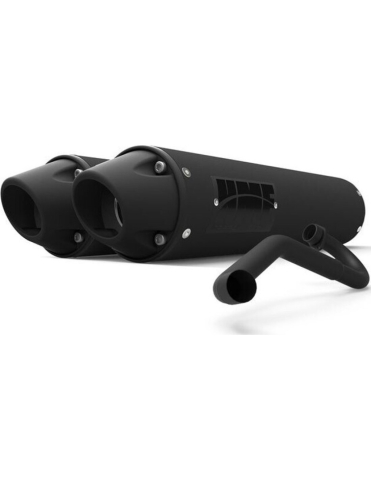 ACCESORII - TOBA SPORT DUAL CAN-AM MAVERICK X3 NEGRU / NEGRU BLACKOUT HMF PERFORMANCE