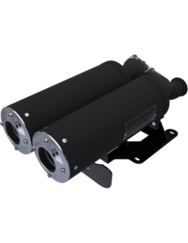 TOBA SPORT DUAL FULL CAN-AM MAVERICK R 2024 NEGRU ARGINTIU [2]