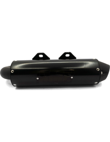 TOBA SPORT DUAL SLIP ON ATV Can-Am Outlander 850/1000 G3 NEGRU BLACKOUT [2]