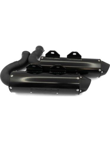TOBE SPORT ATV / UTV - TOBA SPORT DUAL SLIP ON ATV Can-Am Outlander 850/1000 G3 NEGRU BLACKOUT
