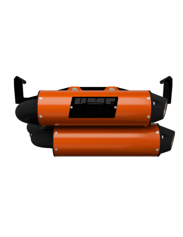 ACCESORII - TOBA SPORT DUAL SLIP ON ATV Can-Am Outlander 850/1000 G3 PORTOCALIU BLACKOUT