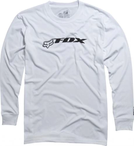 IMBRACAMINTE CASUAL - TRICOU FOX M-E-TEES F3 L/S TECH TEE WHITE XL