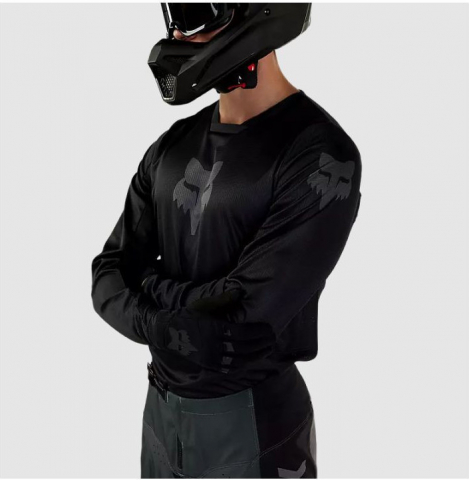 Tricou Moto FOX 180 Blackout – Negru [2]