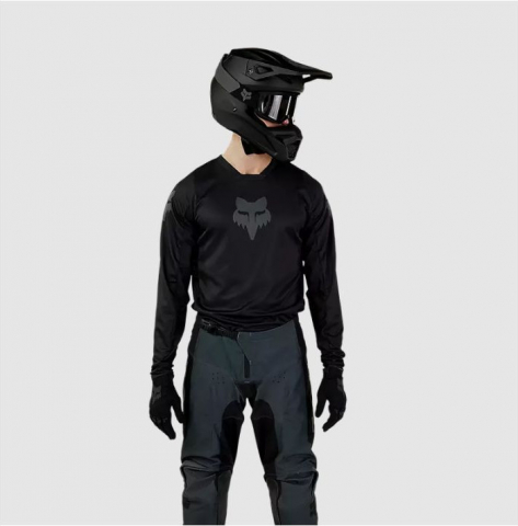 Tricou Moto FOX 180 Blackout – Negru [3]