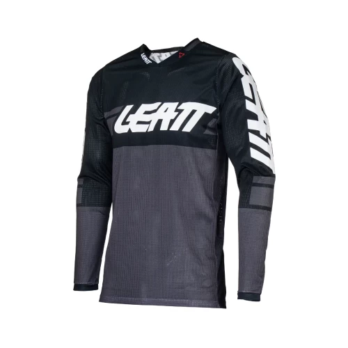 Tricou Moto LEATT 4.5 X-Flow – Negru