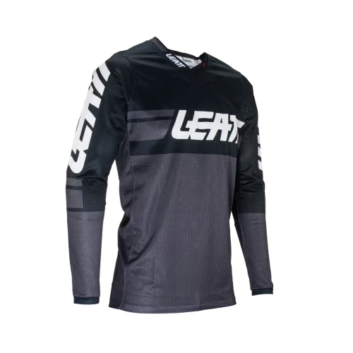 Tricou Moto LEATT 4.5 X-Flow – Negru [3]