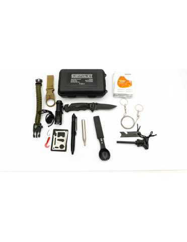 ACCESORII ATV - TRUSA SUPRAVIETUIRE - 19 PIESE