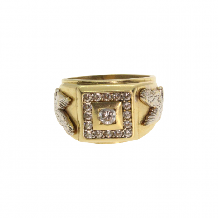 Inel aur galben 14K [1]