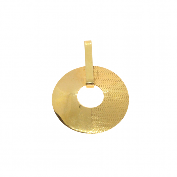 Pandantiv aur galben 18K [1]