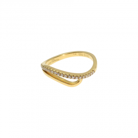 Inele - Inel aur galben 18K Giorgio Visconti