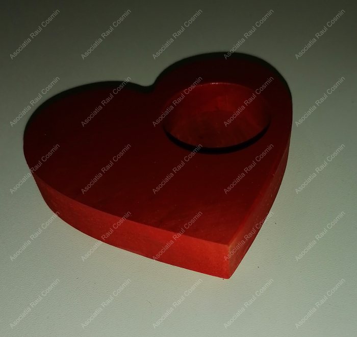 Suport lumănare din lemn [2]