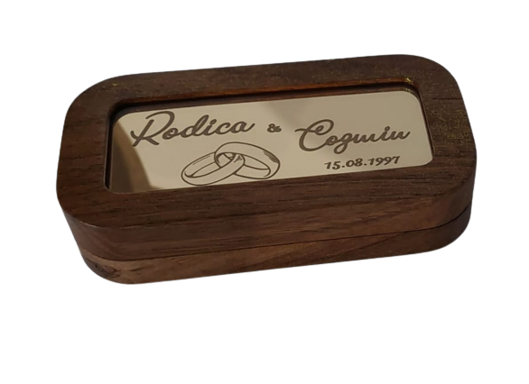 Cutie Verighete din lemn [1]