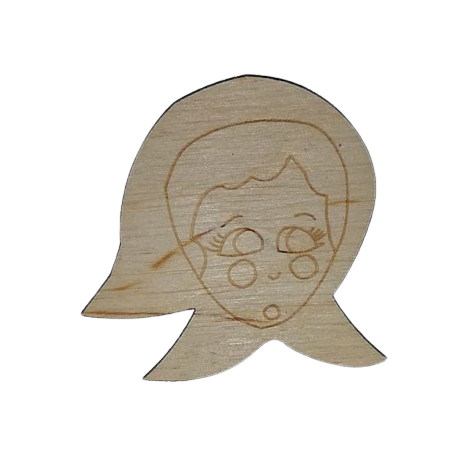 Mărțișor  țărăncuță cu batic [1]