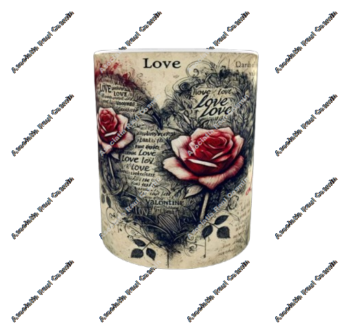 Cana alba de ziua îndrăgostiților - Vintage [2]