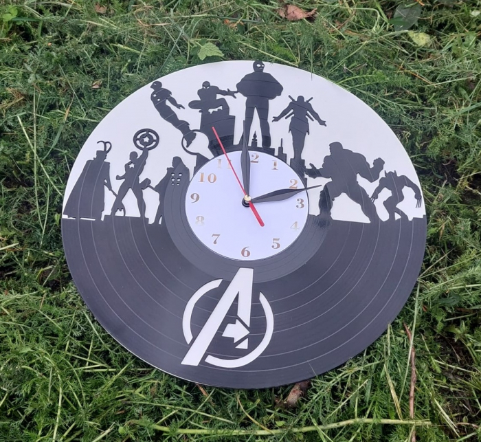Ceas de perete vinil - AVENGERS [2]