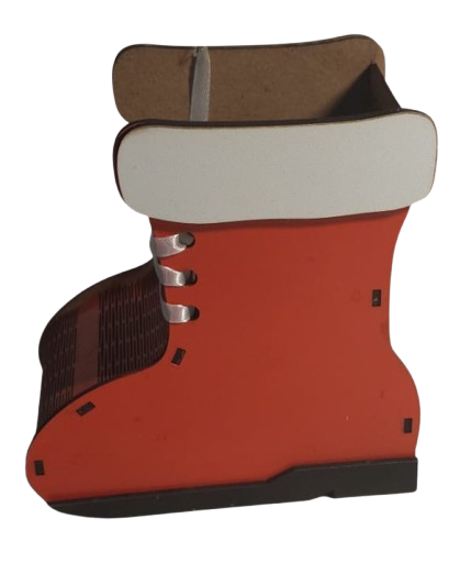 Cutie model Cizmă personalizată pentru cadoul de Sărbători [1]