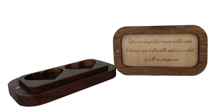 Cutie Verighete din lemn [2]