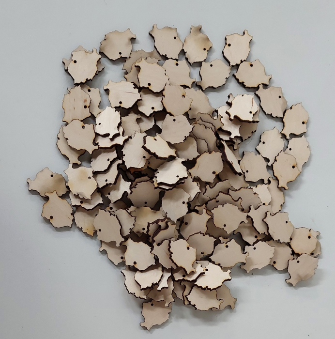 Mărțișor model Harta României [2]