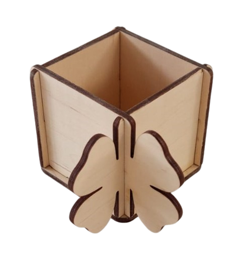 Cutie pentru aranjamente florale  cu trifoi [1]