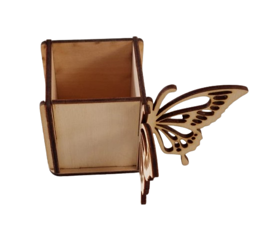 Cutie pentru aranjamente florale cu fluture [1]